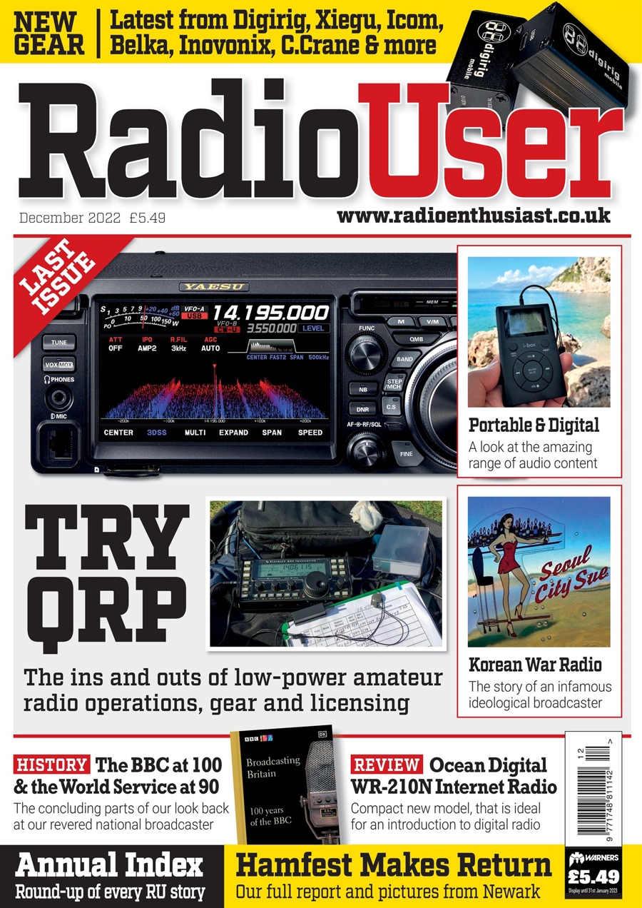 Radio User issue December 2022
