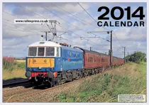 Rail Express Calendar 2014 
                issue Rail Express Calendar 2014