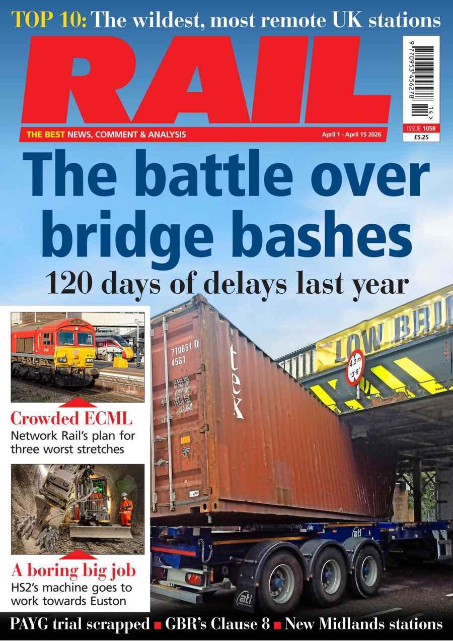 Rail issue 1058
