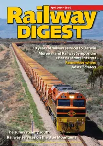 Railway Digest April 2014 
                issue Railway Digest April 2014