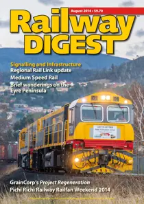 Railway Digest August 2014 
                issue Railway Digest August 2014