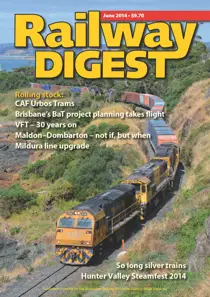 Railway Digest June 2014 
                issue Railway Digest June 2014