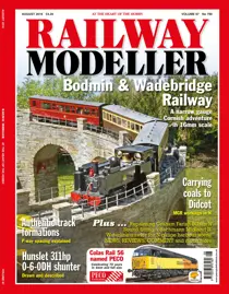 Railway Modeller August 2016 
                issue Railway Modeller August 2016