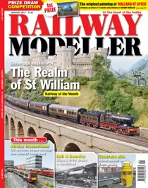 Railway Modeller January 2014 
                issue Railway Modeller January 2014
