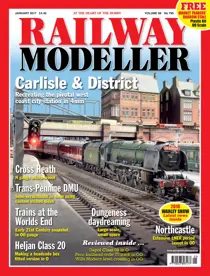 Railway Modeller January 2017 
                issue Railway Modeller January 2017
