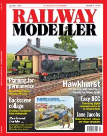 Railway Modeller July 2014 
                issue Railway Modeller July 2014