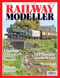 Railway Modeller March 2015 
                issue Railway Modeller March 2015