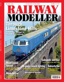 Railway Modeller May 2016 
                issue Railway Modeller May 2016