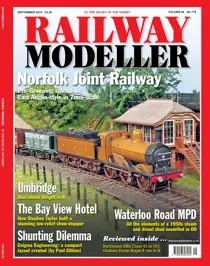 Railway Modeller September 2015 
                issue Railway Modeller September 2015