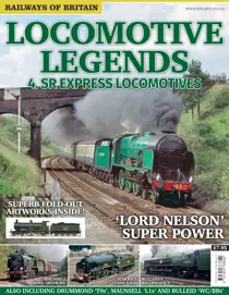 Locomotive Legends 4. SR Express Locomotives 
                issue Locomotive Legends 4. SR Express Locomotives