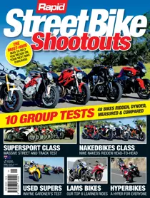 Street Bikes #1 
                issue Street Bikes #1