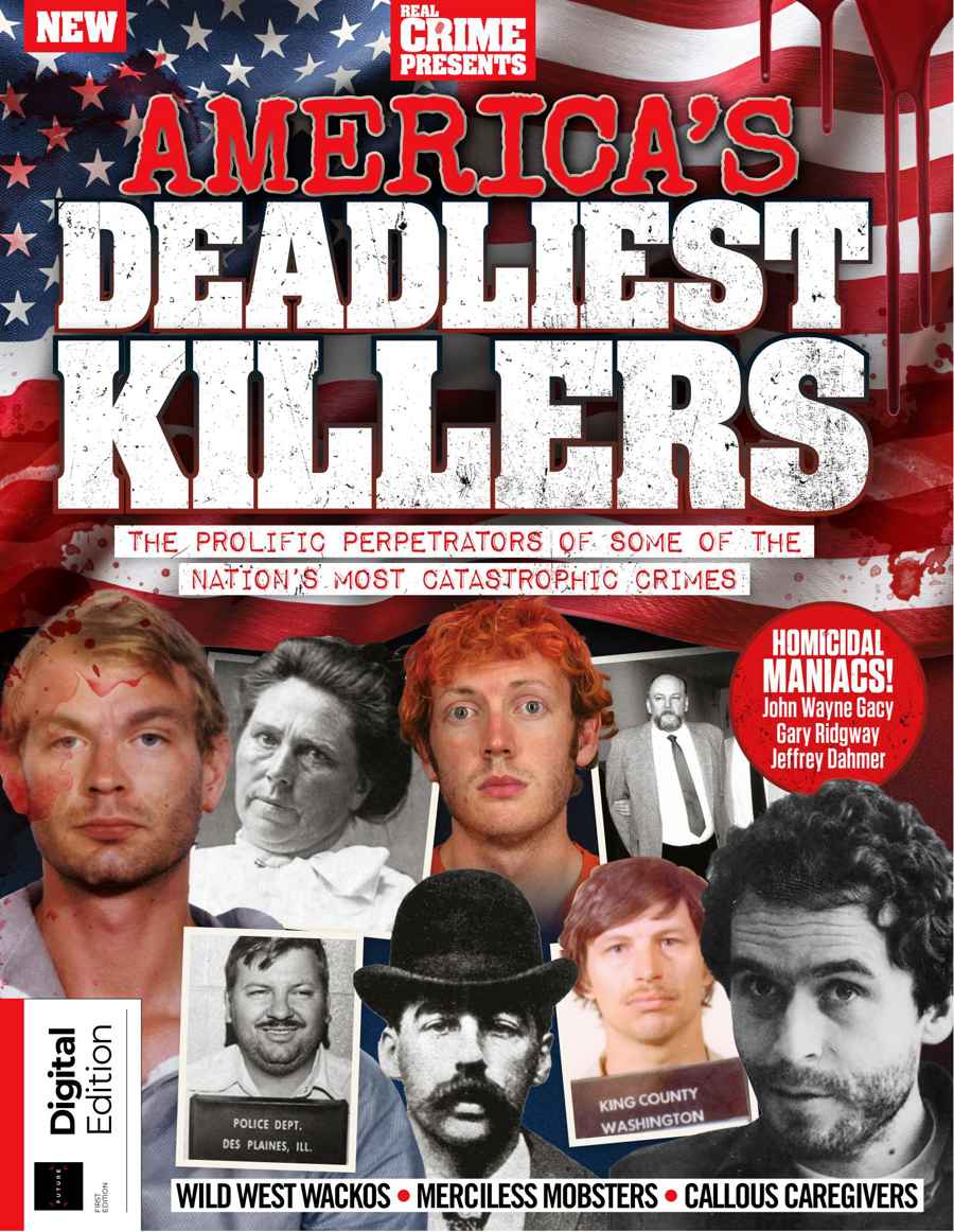 Real Crime Bookazine issue America's Deadliest Killers 1st ed.