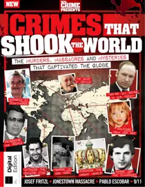 Real Crime Bookazine 
                issue Crimes That Shook The World First Edition