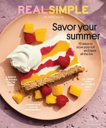 Real Simple July August 2023