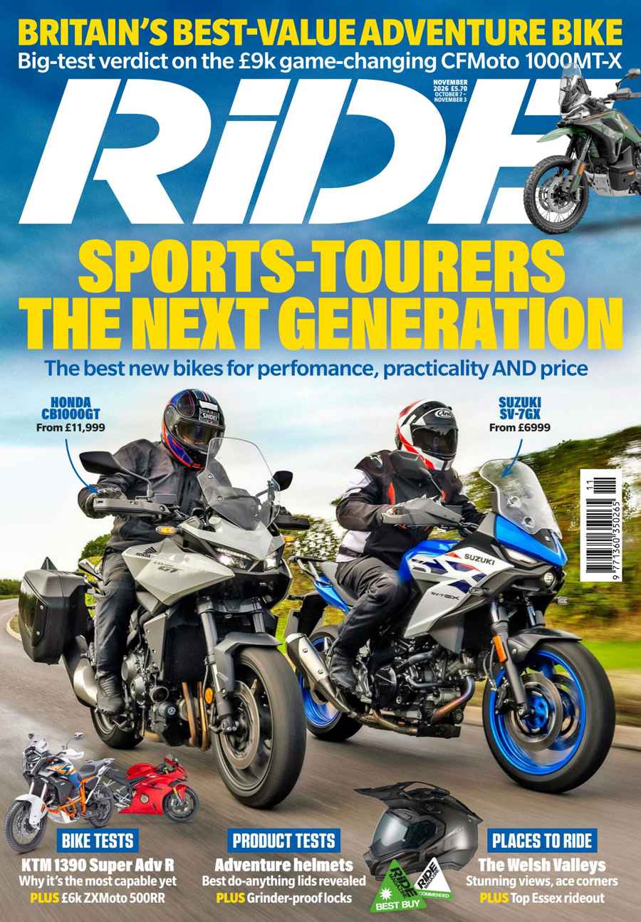 Ride issue November 2026