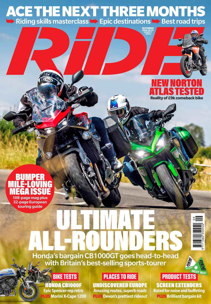 Ride issue September 2026