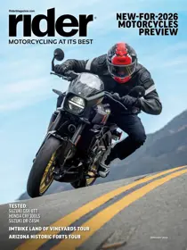Rider Magazine 
                issue January 2026