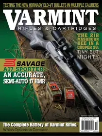 Varmint - Spring 2025 
                issue Varmint - Spring 2025