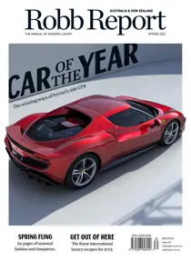 Robb Report Australia & New Zealand 
                issue FREE Sample Issue