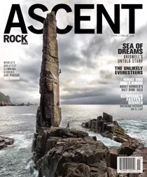 Rock and Ice Ascent, May 2015 
                issue Rock and Ice Ascent, May 2015