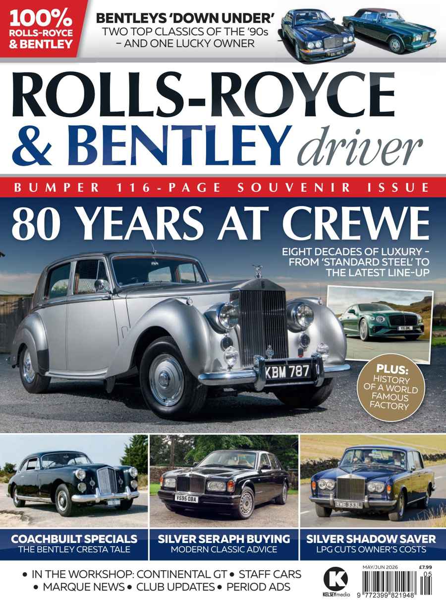 Rolls-Royce & Bentley Driver issue  May/Jun 2026