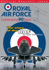Royal Air Force - 90 Years 
                issue Royal Air Force - 90 Years