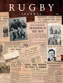 Rugby Journal 
                issue Rugby Journal