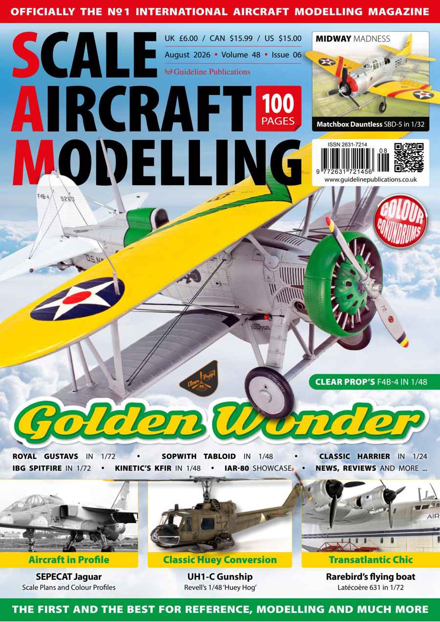 Scale Aircraft Modelling issue August 2026