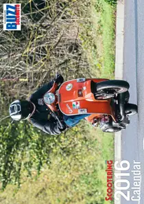 Scootering Scootering 2016 Calendar 