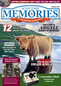 Scottish Memories February 2015 
                issue Scottish Memories February 2015