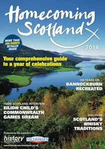 Your guide to Homecoming Scotland 2014 
                issue Your guide to Homecoming Scotland 2014