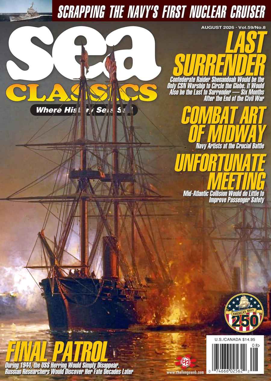 Sea Classics - Where History Sets Sail issue Aug-26