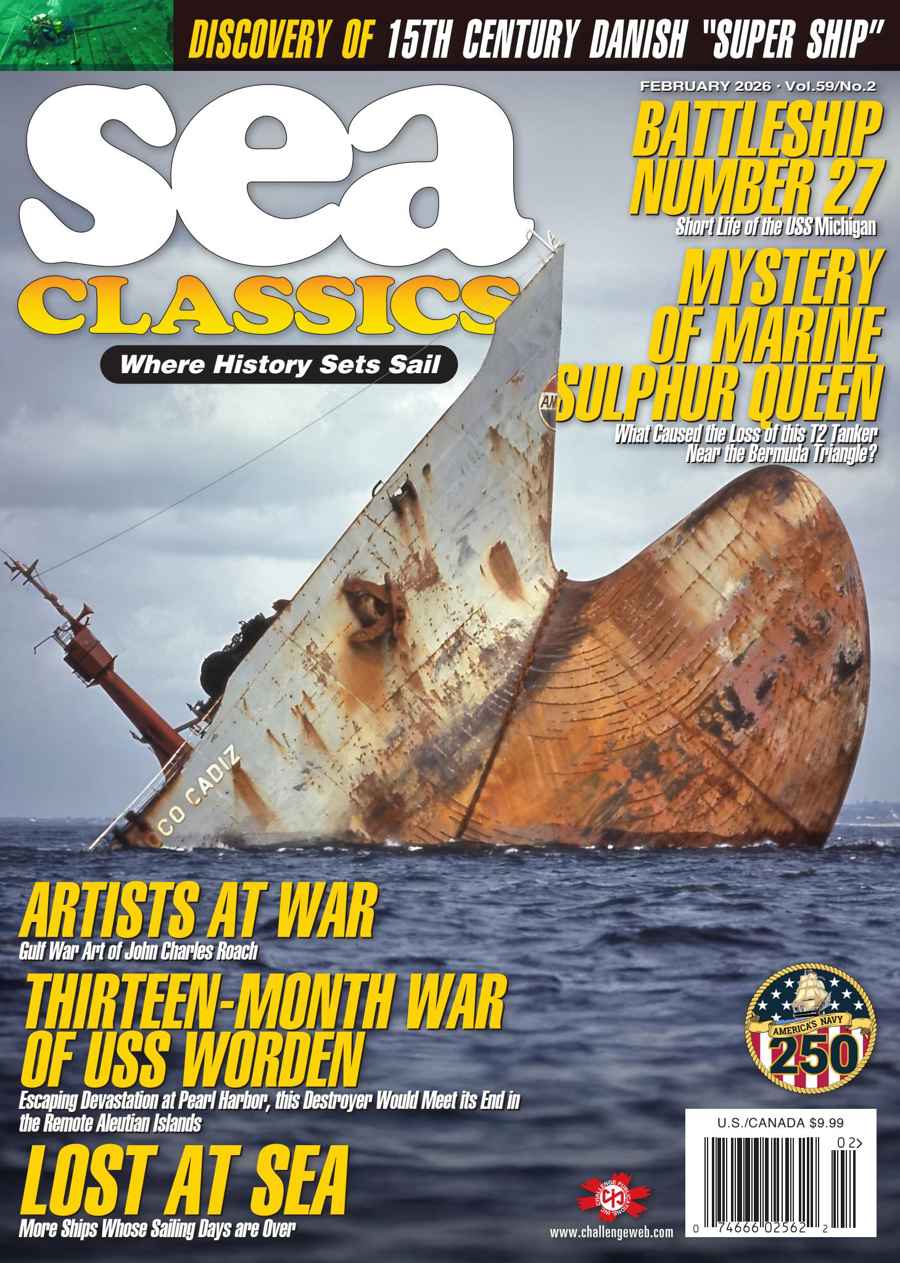 Sea Classics - Where History Sets Sail issue Feb-26