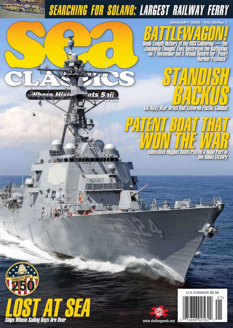 Sea Classics - Where History Sets Sail issue Jan-26