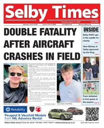 Selby Times August 1st 2024