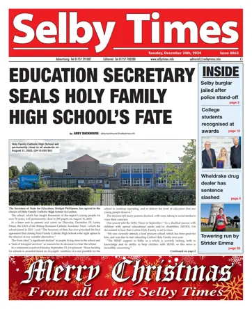 Selby Times Preview