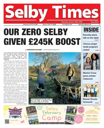 Selby Times Preview