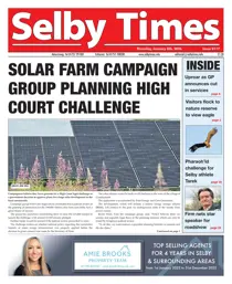 Selby Times issue January  8th 2026