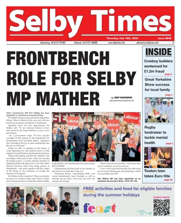 Selby Times Preview