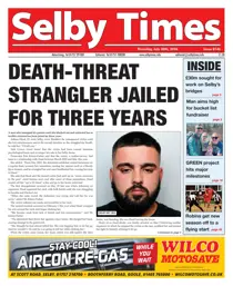 Selby Times issue July 30th 2026