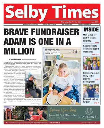 Selby Times Preview