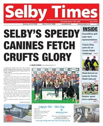 Selby Times 
                issue March 19th 2026
