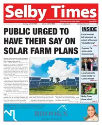 Selby Times issue March 26th 2026
