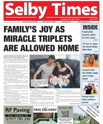 Selby Times Preview