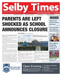 Selby Times September 26th 2024