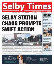 Selby Times 
                issue September 3rd 2026