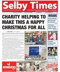 Thursday, December 8th 
                issue Thursday, December 8th