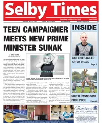 Thursday, October 27th 
                issue Thursday, October 27th