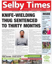 Thursday, October 6th 
                issue Thursday, October 6th