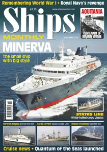 No.599 Minerva - The small ship with big style - November 2014 
                issue No.599 Minerva - The small ship with big style - November 2014